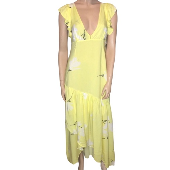 Free People Size 6 She’s A Waterfall Maxi Dress - Picture 7 of 8